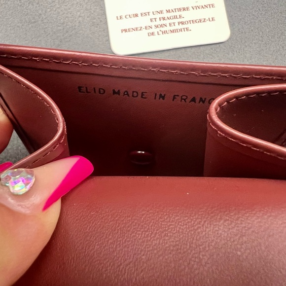 Cartier Must Line Leather Coin Case in Bordeaux/Burgundy. EUC Authentic - Picture 4 of 9
